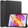 Per Teclast T50 Custer Pure Color 3-Fold Holder Custodia per tablet in pelle intelligente (nero) Per Teclast T50 Custer Pure Color 3-Fold Holder Custodia per tablet in pelle intelligente (nero)
