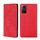 Per Xiaomi Redmi Note 12S 4G Custodia per telefono in pelle magnetica Skin Feel (rosso) Per Xiaomi Redmi Note 12S 4G Custodia per telefono in pelle magnetica Skin Feel (rosso)