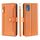 Per Nokia C02 TA-1522 Lite Custodia per cellulare in pelle a portafoglio con cerniera a forma di pecora (arancione) Per Nokia C02 TA-1522 Lite Custodia per cellulare in pelle a portafoglio con cerniera a forma di pecora (arancione)