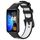 Per cinturino di ricambio in silicone bicolore Huawei Band 8 (nero bianco) Per cinturino di ricambio in silicone bicolore Huawei Band 8 (nero bianco)