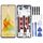 Schermo LCD originale per OPPO Reno8 T 5G Digitizer Assemblaggio completo con cornice (nero)