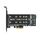 Scheda adattatore SSD PCIe M.2 PCIE 4x a M.2 Key M B Dual Interface Card