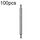 100 pz/set Cinturino in acciaio inossidabile 304 Cinghia per biella Tutte le alette dell'interruttore in acciaio, Stile: Single Drag (1.5x20mm)