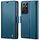 Per Samsung Galaxy S21 Ultra 5G CaseMe 023 Butterfly Buckle Litchi Texture RFID Custodia in pelle antifurto (blu) Per Samsung Galaxy S21 Ultra 5G CaseMe 023 Butterfly Buckle Litchi Texture RFID Custodia in pelle antifurto (blu)