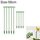 10pcs pianta in vaso a forma di fiore asta di supporto fissa telaio di protezione fogliare anti-alloggiamento, dimensioni: 58 cm