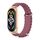 Per Xiaomi Mi Band 6/5/4/3 MIJOBS CS Marine Cinturino in silicone traspirante (vino rosso oro rosa)