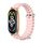 Per Xiaomi Mi Band 7/7 NFC MIJOBS PLUS Cinturino per orologio traspirante in silicone marino (oro rosa rosa) Per Xiaomi Mi Band 7/7 NFC MIJOBS PLUS Cinturino per orologio traspirante in silicone marino (oro rosa rosa)