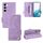 Custodia per telefono in pelle con chiusura magnetica per Samsung Galaxy S23 5G (viola) Custodia per telefono in pelle con chiusura magnetica per Samsung Galaxy S23 5G (viola)