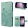 Per Samsung Galaxy S23 5G Custodia per cellulare in pelle con motivo floreale a farfalla (verde) Per Samsung Galaxy S23 5G Custodia per cellulare in pelle con motivo floreale a farfalla (verde)