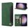 Per Samsung Galaxy S23 5G Skin Feel Custodia in pelle per splicing (verde) Per Samsung Galaxy S23 5G Skin Feel Custodia in pelle per splicing (verde)