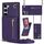 Per Samsung Galaxy S23 5G Cross-body Zipper Square TPU+Custodia posteriore in PU (viola) Per Samsung Galaxy S23 5G Cross-body Zipper Square TPU+Custodia posteriore in PU (viola)