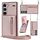 Per Samsung Galaxy S23+ 5G Cross-body Zipper Square TPU+Custodia posteriore in PU (oro rosa) Per Samsung Galaxy S23+ 5G Cross-body Zipper Square TPU+Custodia posteriore in PU (oro rosa)