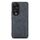 Per Honor 90 Denior Custodia per telefono con supporto per slot per schede con cover posteriore in PU (grigio) Per Honor 90 Denior Custodia per telefono con supporto per slot per schede con cover posteriore in PU (grigio)