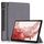 Per Samsung Galaxy Tab S9+ Custer custodia per tablet in pelle con supporto a 3 pieghe in puro colore (grigio) Per Samsung Galaxy Tab S9+ Custer custodia per tablet in pelle con supporto a 3 pieghe in puro colore (grigio)