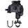MOTOSLG Supporto per morsetto per telefono moto granchio Supporto per barra di tipo U con blocco antifurto (nero) MOTOSLG Supporto per morsetto per telefono moto granchio Supporto per barra di tipo U con blocco antifurto (nero)
