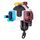 MOTOSLG Supporto per morsetto per telefono moto granchio Supporto per specchietto retrovisore tipo L (blu bianco rosso) MOTOSLG Supporto per morsetto per telefono moto granchio Supporto per specchietto retrovisore tipo L (blu bianco rosso)