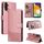 Custodia in pelle magnetica per Samsung Galaxy A14 5G GQUTROBE Skin Feel (oro rosa) Custodia in pelle magnetica per Samsung Galaxy A14 5G GQUTROBE Skin Feel (oro rosa)