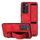 Per Samsung Galaxy S23 + 5G Custodia per cellulare posteriore in pelle con supporto per cinturino (rosso) Per Samsung Galaxy S23 + 5G Custodia per cellulare posteriore in pelle con supporto per cinturino (rosso)