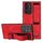 Per Samsung Galaxy S23 Ultra 5G Custodia per cinturino posteriore in pelle con supporto per telefono (rosso) Per Samsung Galaxy S23 Ultra 5G Custodia per cinturino posteriore in pelle con supporto per telefono (rosso)