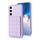 Per Samsung Galaxy S22 + 5G Grid Card Slot Custodia per telefono (viola chiaro) Per Samsung Galaxy S22 + 5G Grid Card Slot Custodia per telefono (viola chiaro)
