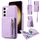 Per Samsung Galaxy S23 + 5G Crossbody Lanyard Zipper Wallet Custodia in pelle per telefono (viola) Per Samsung Galaxy S23 + 5G Crossbody Lanyard Zipper Wallet Custodia in pelle per telefono (viola)