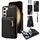 Per Samsung Galaxy S23 + 5G Crossbody Lanyard Zipper Wallet Custodia in pelle per telefono (nero) Per Samsung Galaxy S23 + 5G Crossbody Lanyard Zipper Wallet Custodia in pelle per telefono (nero)
