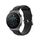 Per Huawei Watch 4 / Watch 4 Pro cinturino in pelle a coda tonda (nero)