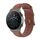 Per Huawei Watch 4 / Watch 4 Pro cinturino in pelle a coda tonda (marrone) Per Huawei Watch 4 / Watch 4 Pro cinturino in pelle a coda tonda (marrone)