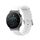 Per Huawei Watch 4 / Watch 4 Pro cinturino in pelle a coda tonda (bianco)
