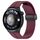 Cinturino in silicone con fibbia pieghevole per Huawei Watch 4 / Watch 4 Pro (rosso vino)