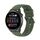 Per Huawei Watch 4 / Watch 4 Pro Cinturino per orologio con fibbia in acciaio inossidabile in silicone tinta unita (verde scuro) Per Huawei Watch 4 / Watch 4 Pro Cinturino per orologio con fibbia in acciaio inossidabile in silicone tinta unita (verde scuro)