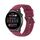 Per Huawei Watch 4 / Watch 4 Pro Cinturino per orologio con fibbia in acciaio inossidabile in silicone tinta unita (rosso vino) Per Huawei Watch 4 / Watch 4 Pro Cinturino per orologio con fibbia in acciaio inossidabile in silicone tinta unita (rosso vino)