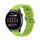 Per Huawei Watch 4 / Watch 4 Pro cinturino con fibbia in acciaio inossidabile in silicone tinta unita argento (verde lime) Per Huawei Watch 4 / Watch 4 Pro cinturino con fibbia in acciaio inossidabile in silicone tinta unita argento (verde lime)