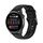 Per Huawei Watch 4 / Watch 4 Pro cinturino con fibbia nera in acciaio inossidabile in silicone tinta unita (nero) Per Huawei Watch 4 / Watch 4 Pro cinturino con fibbia nera in acciaio inossidabile in silicone tinta unita (nero)