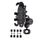 MOTOSLG Crab Supporto per morsetto per telefono moto O-Type Supporto per specchietto retrovisore con blocco antifurto (nero) MOTOSLG Crab Supporto per morsetto per telefono moto O-Type Supporto per specchietto retrovisore con blocco antifurto (nero)