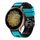 Per Garmin Forerunner 265S / 255S / Venu 2S Cinturino in silicone bicolore intrecciato da 18 mm (azzurro cielo nero) Per Garmin Forerunner 265S / 255S / Venu 2S Cinturino in silicone bicolore intrecciato da 18 mm (azzurro cielo nero)