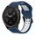 Per Garmin Fenix 7 Pro 47mm 22mm Cinturino in silicone con fibbia inversa bicolore (blu + bianco) Per Garmin Fenix 7 Pro 47mm 22mm Cinturino in silicone con fibbia inversa bicolore (blu + bianco)