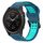 Per Garmin Fenix 7 Pro 47mm 22mm cinturino in silicone con fibbia inversa bicolore (blu + verde acqua) Per Garmin Fenix 7 Pro 47mm 22mm cinturino in silicone con fibbia inversa bicolore (blu + verde acqua)