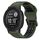 Cinturino in silicone con fibbia inversa bicolore da 22 mm per Garmin Instinct 2 Solar (verde militare + nero) Cinturino in silicone con fibbia inversa bicolore da 22 mm per Garmin Instinct 2 Solar (verde militare + nero)