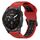 Per Garmin Epix Pro 47mm 22mm cinturino in silicone con fibbia inversa bicolore (rosso + nero) Per Garmin Epix Pro 47mm 22mm cinturino in silicone con fibbia inversa bicolore (rosso + nero)