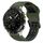 Per Garmin MARQ Athlete Gen 2 22mm Cinturino in silicone con fibbia inversa bicolore (verde militare + nero) Per Garmin MARQ Athlete Gen 2 22mm Cinturino in silicone con fibbia inversa bicolore (verde militare + nero)