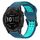Per Garmin Fenix 7 Sapphire Solar 22mm Cinturino in silicone con fibbia inversa bicolore (blu + verde acqua) Per Garmin Fenix 7 Sapphire Solar 22mm Cinturino in silicone con fibbia inversa bicolore (blu + verde acqua)