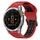 Per Garmin Epix Gen 2 22mm cinturino in silicone con fibbia inversa bicolore (rosso + nero) Per Garmin Epix Gen 2 22mm cinturino in silicone con fibbia inversa bicolore (rosso + nero)