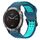 Per Garmin Fenix 6 22mm cinturino in silicone con fibbia inversa bicolore (blu + verde acqua) Per Garmin Fenix 6 22mm cinturino in silicone con fibbia inversa bicolore (blu + verde acqua)