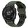Per Garmin Fenix 6 Pro 22mm cinturino in silicone con fibbia inversa bicolore (verde militare + nero) Per Garmin Fenix 6 Pro 22mm cinturino in silicone con fibbia inversa bicolore (verde militare + nero)
