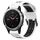 Per Garmin Fenix 5 22mm cinturino in silicone con fibbia inversa bicolore (bianco + nero) Per Garmin Fenix 5 22mm cinturino in silicone con fibbia inversa bicolore (bianco + nero)