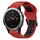 Per Garmin Fenix 5 22mm cinturino in silicone con fibbia inversa bicolore (rosso + nero) Per Garmin Fenix 5 22mm cinturino in silicone con fibbia inversa bicolore (rosso + nero)