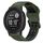 Per Garmin Instinct 2 22mm cinturino in silicone con fibbia inversa bicolore (verde militare + nero) Per Garmin Instinct 2 22mm cinturino in silicone con fibbia inversa bicolore (verde militare + nero)