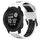 Per Garmin Instinct 22mm cinturino in silicone con fibbia inversa bicolore (bianco + nero) Per Garmin Instinct 22mm cinturino in silicone con fibbia inversa bicolore (bianco + nero)