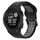 Per Garmin Instinct 22mm cinturino in silicone con fibbia inversa bicolore (nero + grigio) Per Garmin Instinct 22mm cinturino in silicone con fibbia inversa bicolore (nero + grigio)